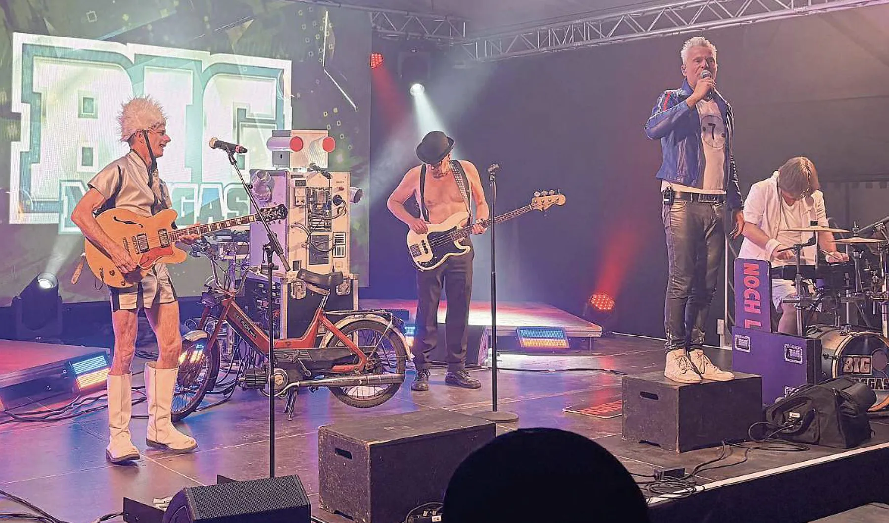 Big Maggas live auf dem Werl beim Schützenfestival in Rheda-Wiedenbrück