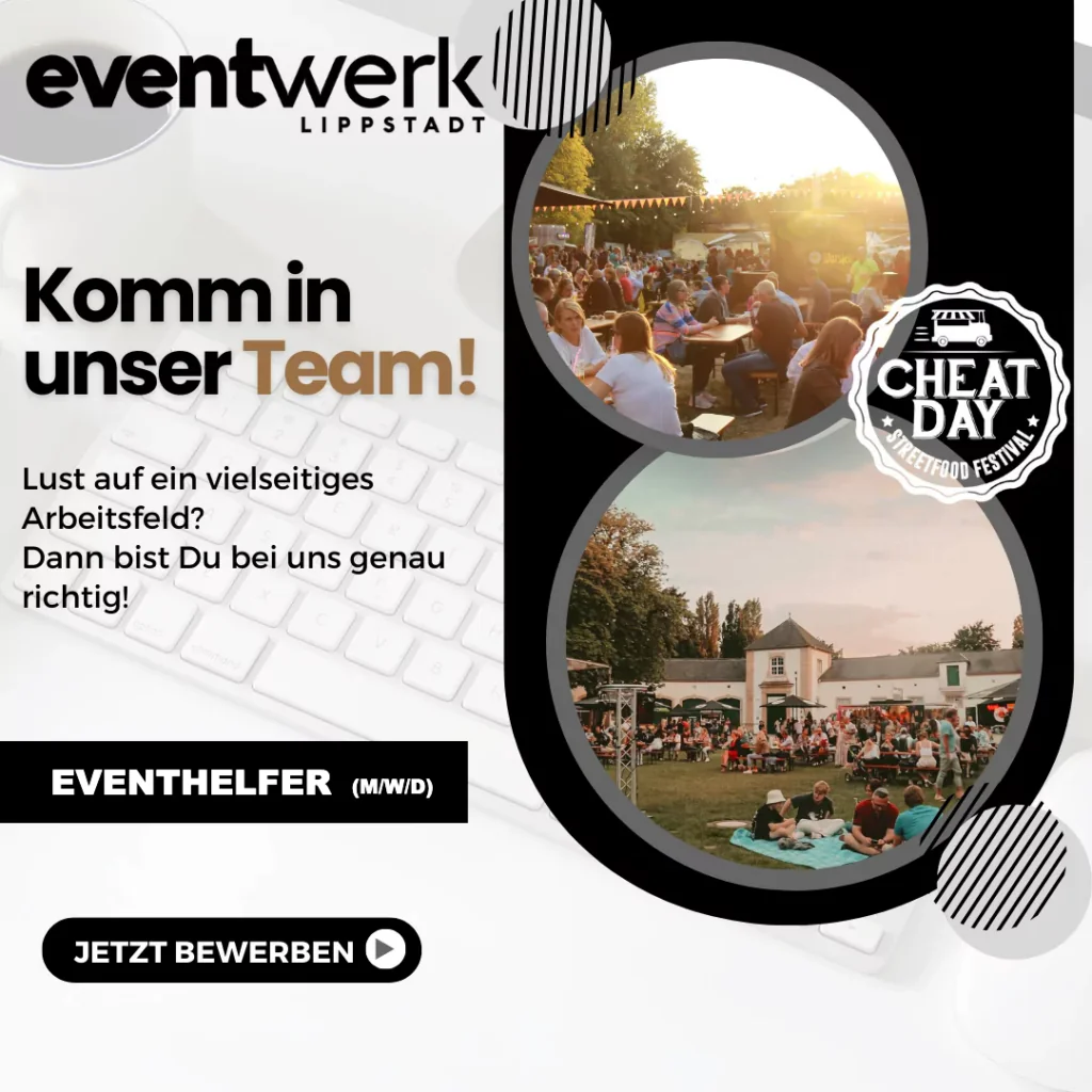 Stellenanzeige Eventhelfer (m/w/d) beim Eventwerk Lippstadt