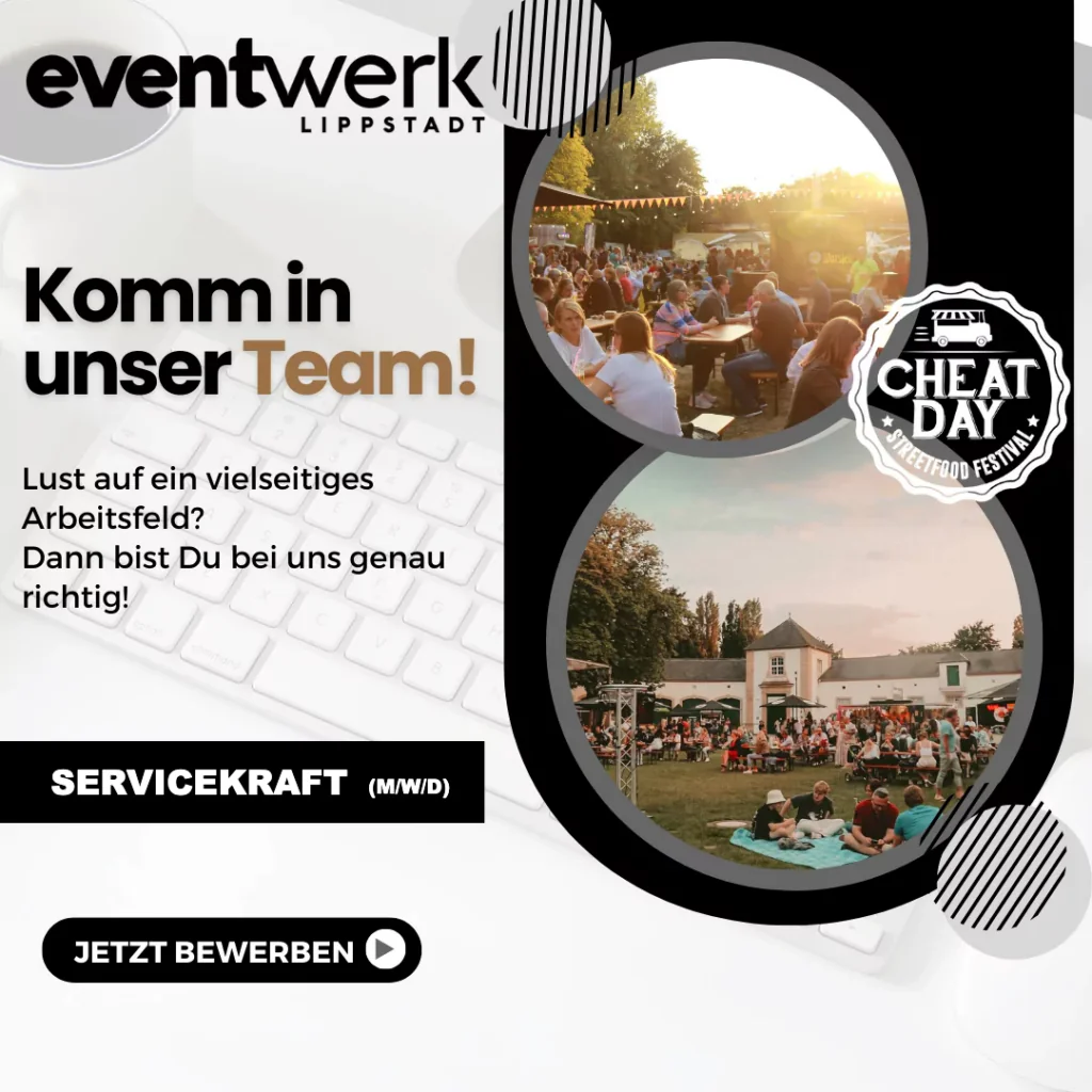 Stellenanzeige Servicekraft (m/w/d) beim Eventwerk Lippstadt